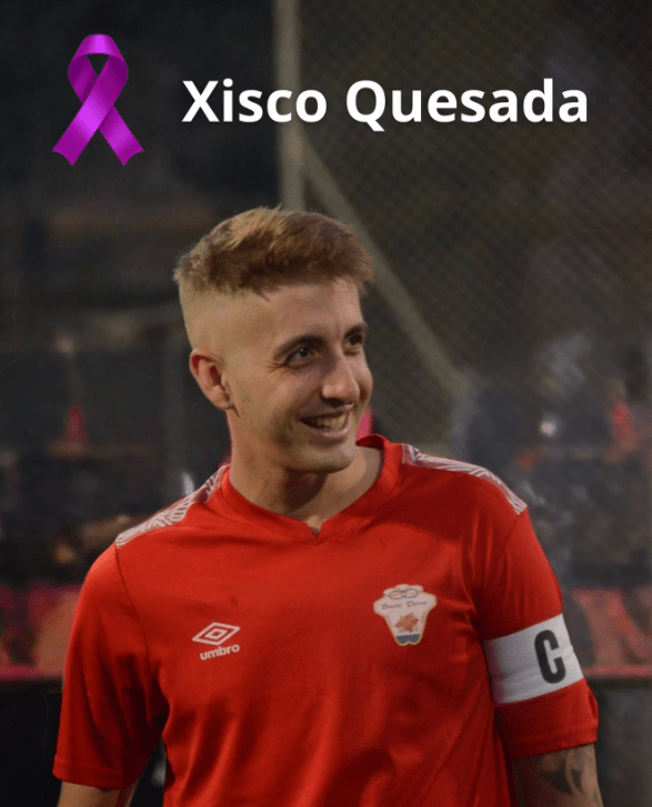 Xisco Quesada lucho por su vida hasta el último segundo