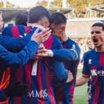 La plantilla de la SD Huesca celebra un gol / SD Huesca