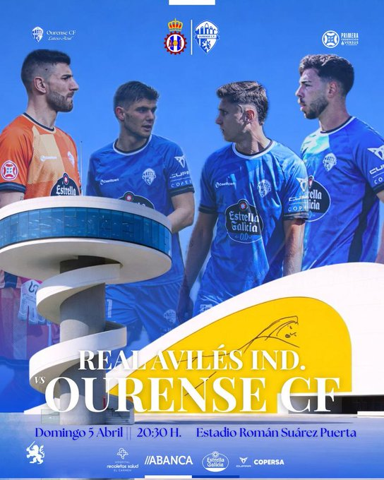 El Ourense se la juega en Avilés