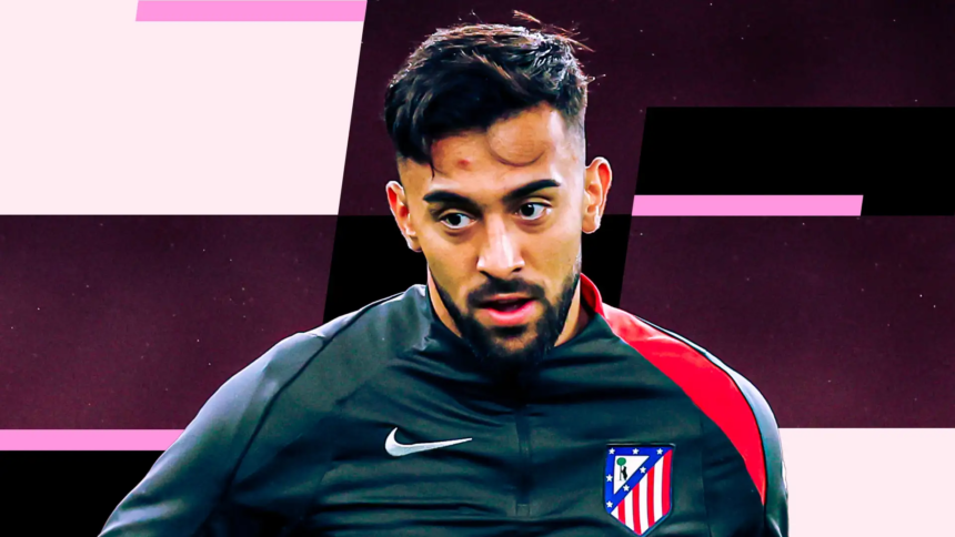 Nico González ante su gran oportunidad con el Atlético