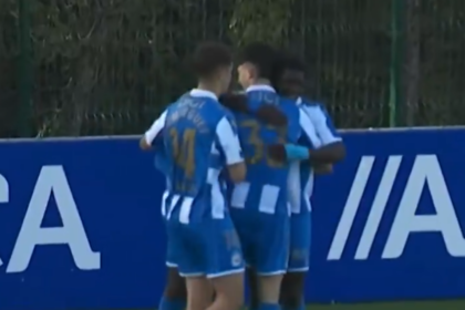 Jugadores del Fabril celebrando