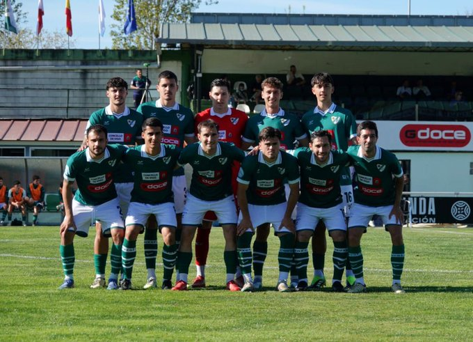 Once inicial del Coruxo en O Vao