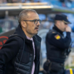 Beto Company durante el partido entre Hércules y Marbella. / Jose Navarro
