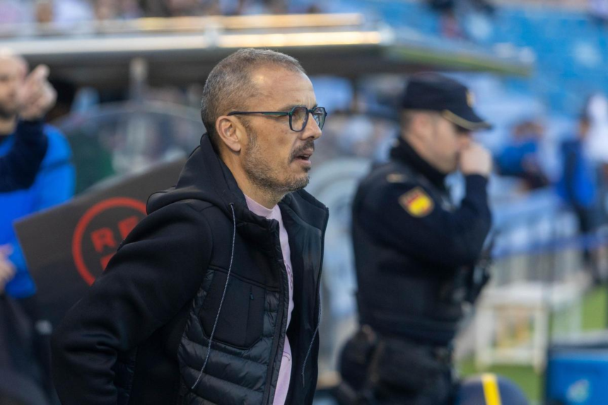 Beto Company durante el partido entre Hércules y Marbella. / Jose Navarro