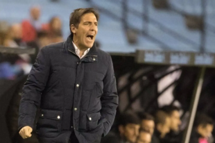 Eduardo Berizzo durante su etapa en el Celta