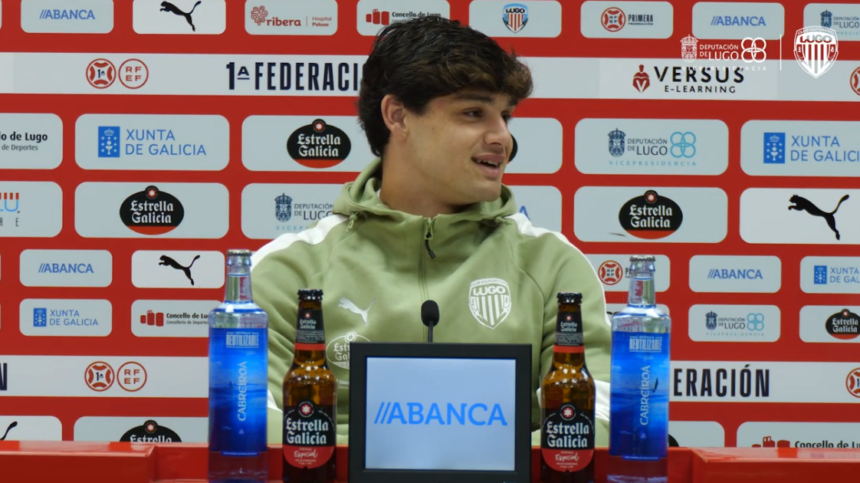 Yago Rodríguez, exjugador del CD Lugo y nuevo futbolista del Real Avilés Industrial