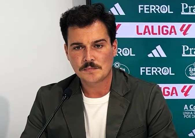 Alex Vázquez, director deportivo del Racing de Ferrol