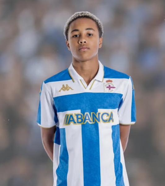 Gael Seijo, joya infantil del Dépor