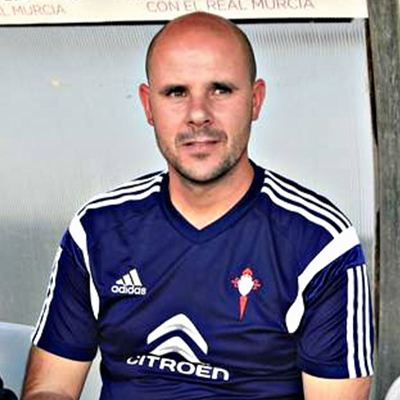 Fredi Álvarez, entrenador del Celta Fortuna