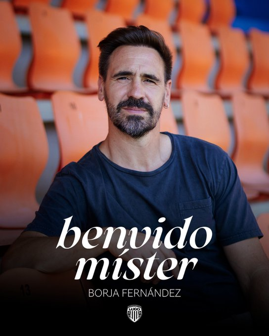 Borja Fernández es el nuevo técnico del CD Lugo