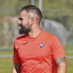 Héctor Otero, durante su etapa como técnico del Barco.