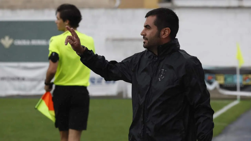 Dani Moiron durante un partido