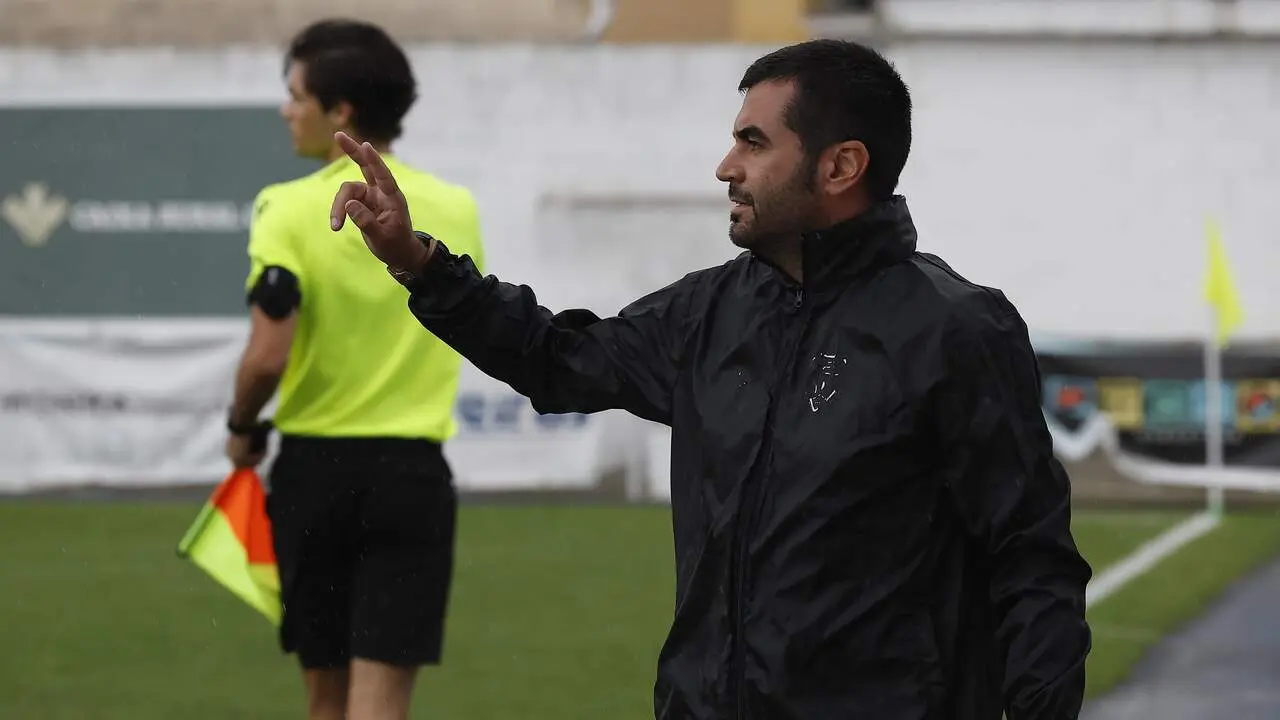 Dani Moiron durante un partido