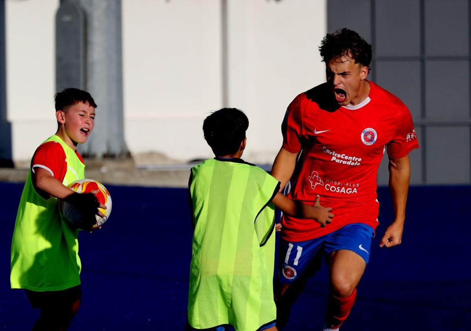 Justino Barboza, extremo de la UD Ourense