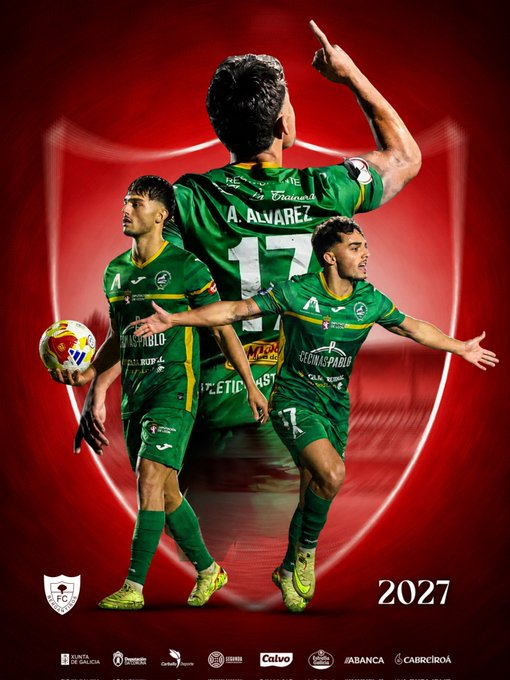 Escudo y colores del Bergantiños FC, club que ficha al portero Alberto Sánchez para la temporada 2026/27