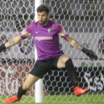 Chema Leovalde durante su etapa en el Racing de Ferrol