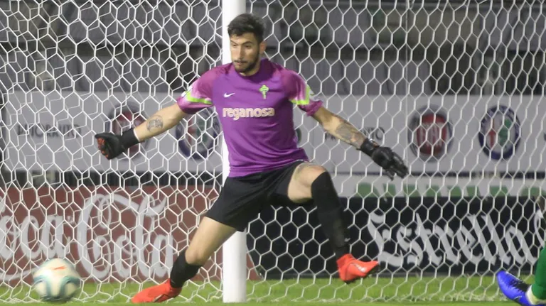Chema Leovalde durante su etapa en el Racing de Ferrol