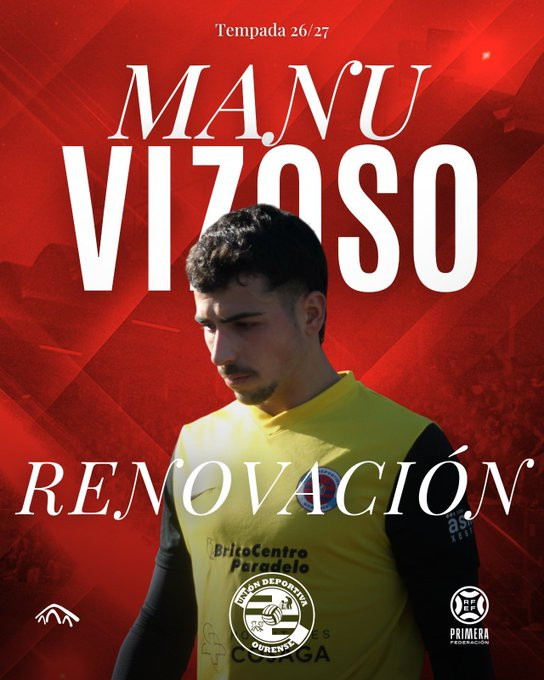 Manu Vizoso seguira en el Ourense UD