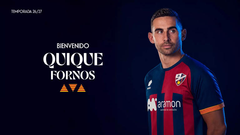 Quique Fornos, de la Cultural al Huesca