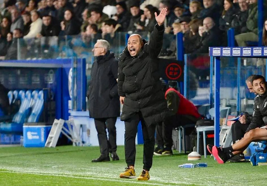 Mehdi Nafti, técnico berciano (SD Ponferradina)