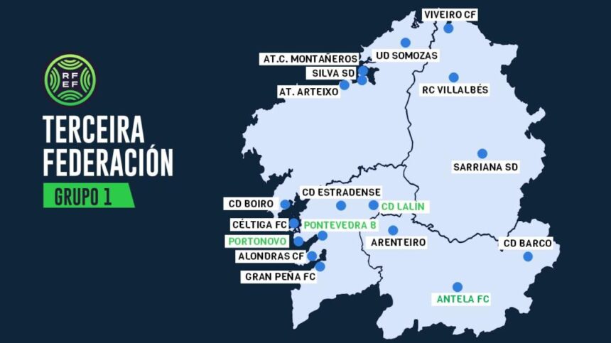 MAPA TERCERA RFEF