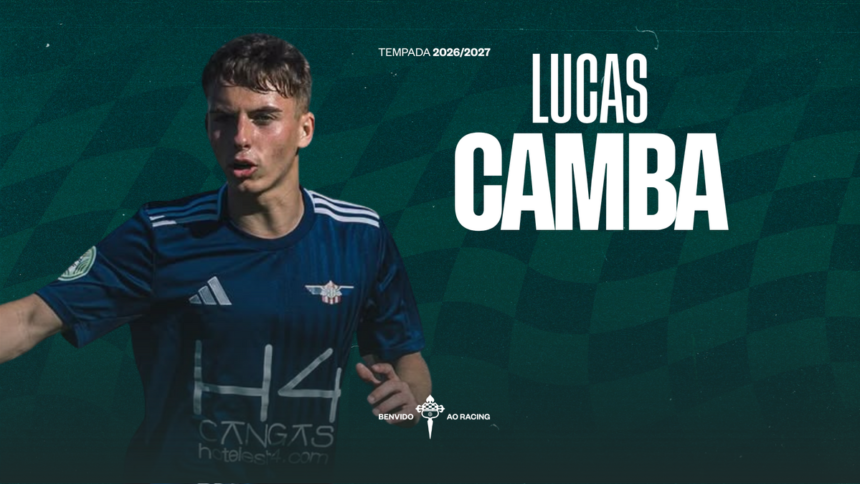 Lucas Camba, nuevo jugador de la UD Somozas vinculado a la estructura del Racing Club Ferrol