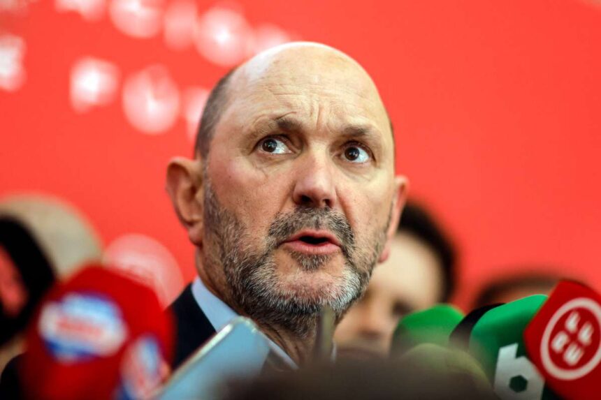 Rafael Louzán, presidente de la RFEF, que ha puesto fecha a la decisión sobre la candidatura de Vigo al Mundial 2030