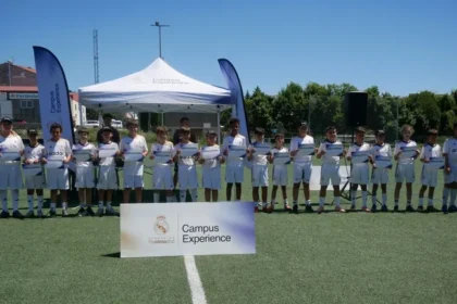Clausura del Campus de la Fundación Real Madrid en O Carballiño