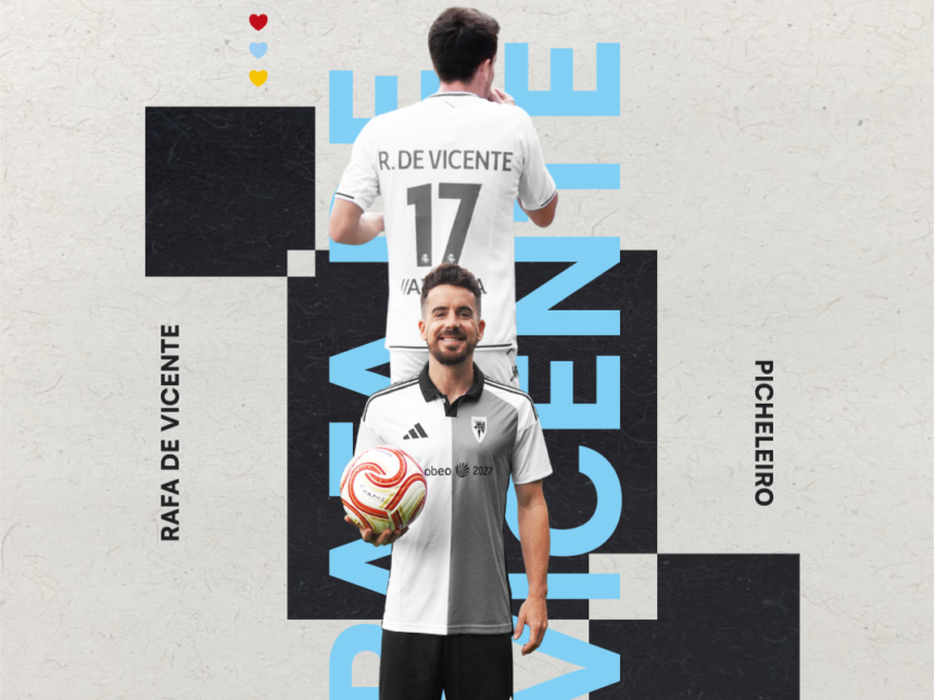 Rafa de Vicente, nuevo centrocampista de la SD Compostela