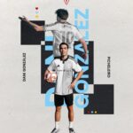 Dani González, presentado como nuevo jugador de la SD Compostela