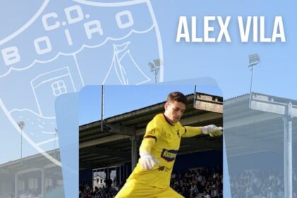 Alex Vila, nuevo portero del CD Boiro procedente del Gondomar CF