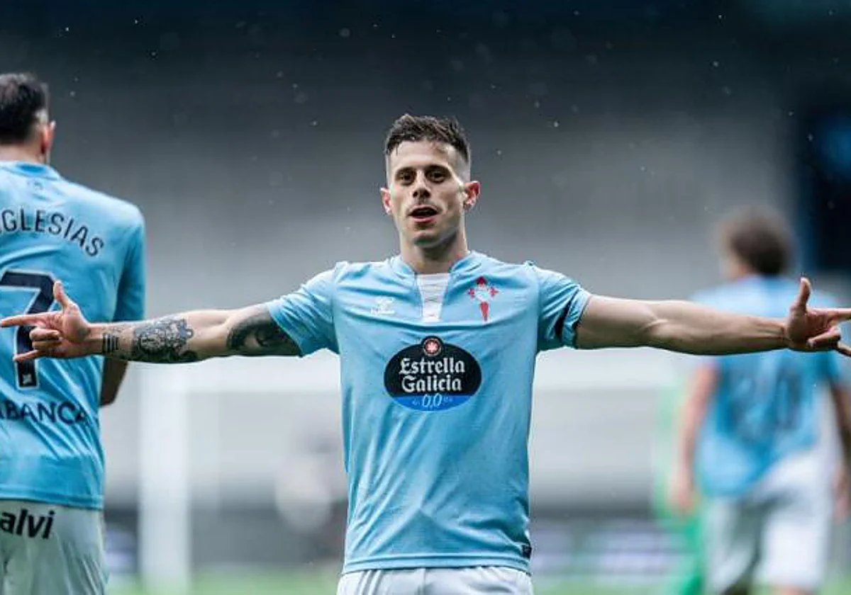 Alfon González, en su etapa como jugador del Celta