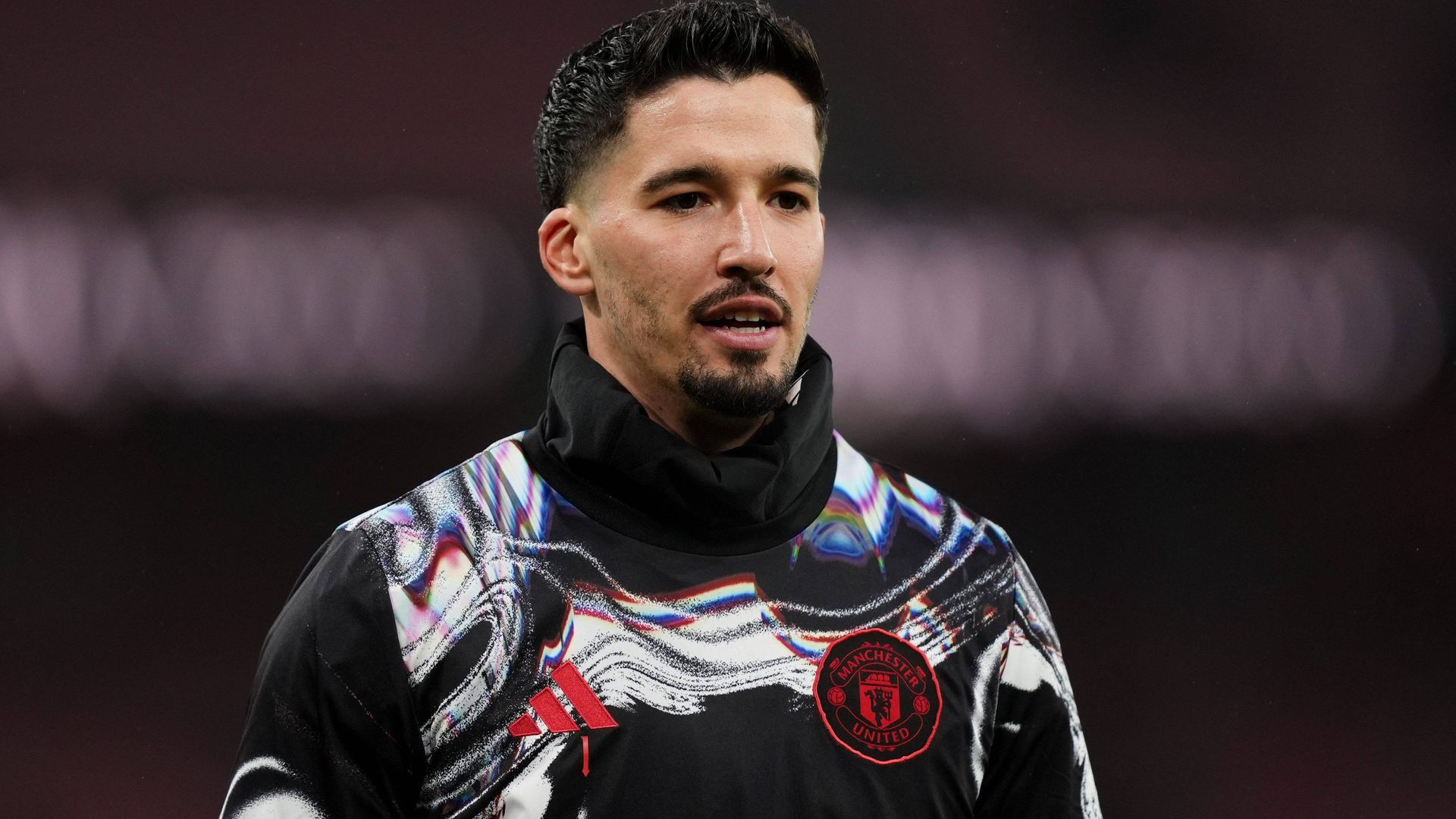 Altay Bayindir, portero turco del Manchester United, durante un partido