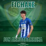 Jon Arruabarrena, nuevo delantero del Coruxo FC
