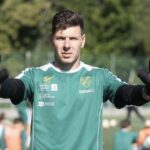 Esteban Ruiz, portero del CD Arenteiro