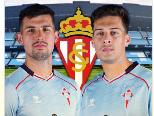 Carlos Domínguez y Manu Fernández, canteranos del Celta