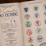Cartel de la campaña de abonos O Camiño do Norte de la SD Compostela