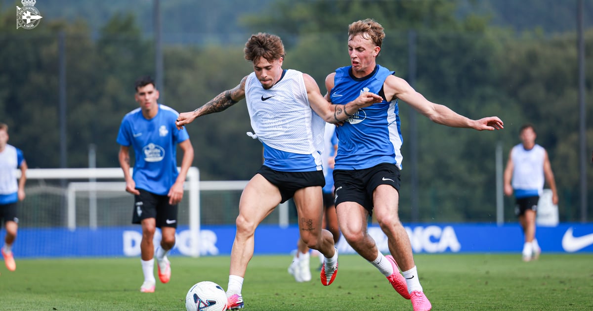 El Deportivo cierra su primera semana de pretemporada con un partido once contra once en el Dépor Training Center