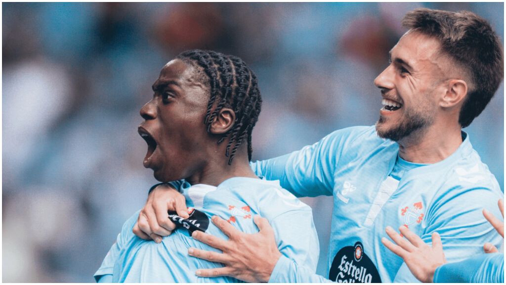 Ilaix Moriba, centrocampista del Celta, uno de los futbolistas por los que ha llegado una oferta este verano