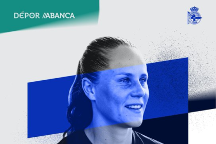 Eva Alonso, centrocampista del Dépor ABANCA