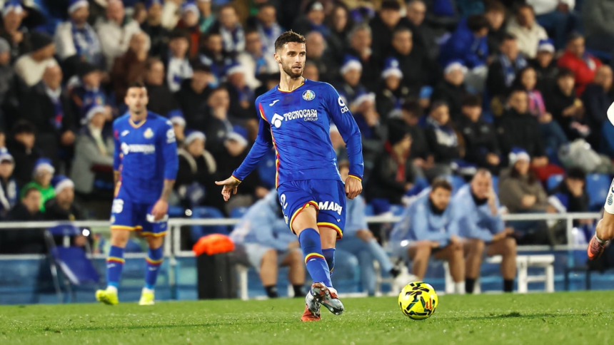 Domingos Duarte con el Getafe