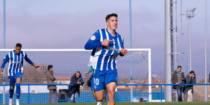 Unai Ropero, nuevo delantero del Racing de Ferrol cedido por el Alavés