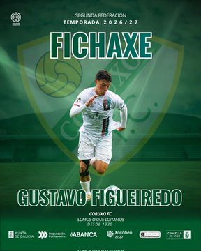 Gustavo Figueiredo, nuevo delantero del Coruxo FC
