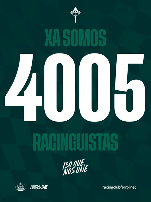 El Racing supera los cuatro mil abonados