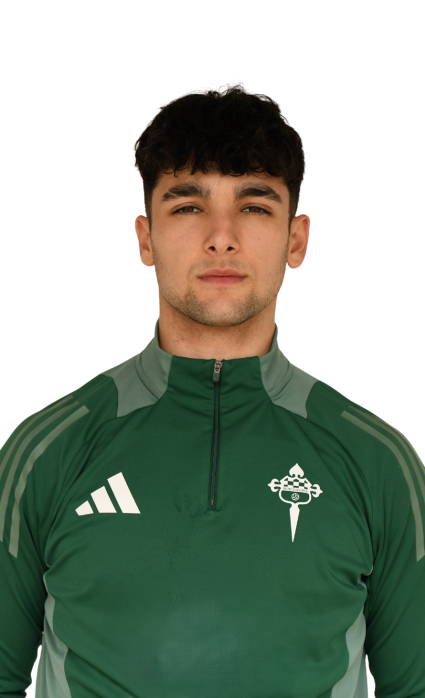 Aketx Aranaga, defensa que ficha por el Viveiro CF procedente del Racing de Ferrol