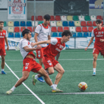 Jugadores del Bergantiños durante un entrenamiento de esta pretemporada