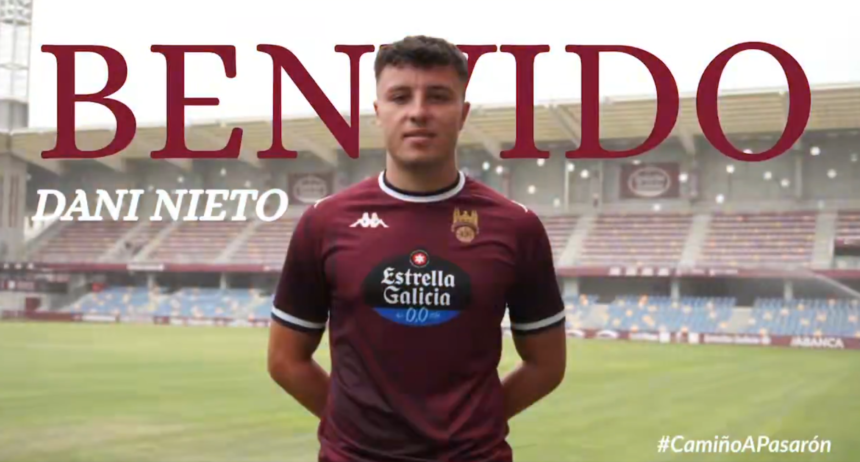 Daniel Nieto Piñeiro, nuevo central del Pontevedra CF B procedente del CD Boiro