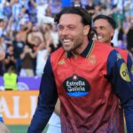 José Ángel Jurado, centrocampista del Deportivo, durante un partido ante el Valladolid