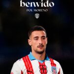 Pol Moreno posa como nuevo jugador del CD Lugo