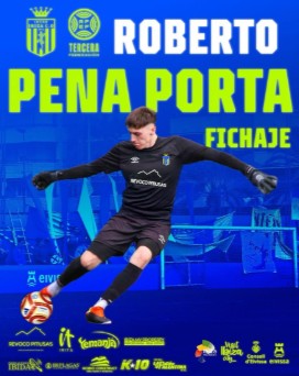 Roberto Pena Porta, portero gallego fichado por el Inter Ibiza